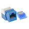 Bestlink Netware CAT6 Tool Less Keystone Jack- Blue 101707BL - alternate 1